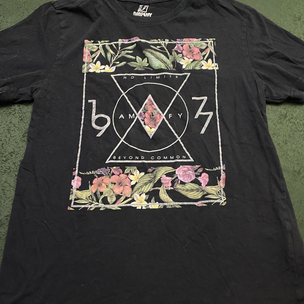 Black Graphic T-Shirt for Men